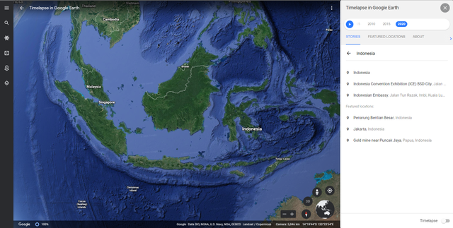 Google Earth Bisa Lihat Perubahan Jakarta Hingga Tambang Emas Papua ...