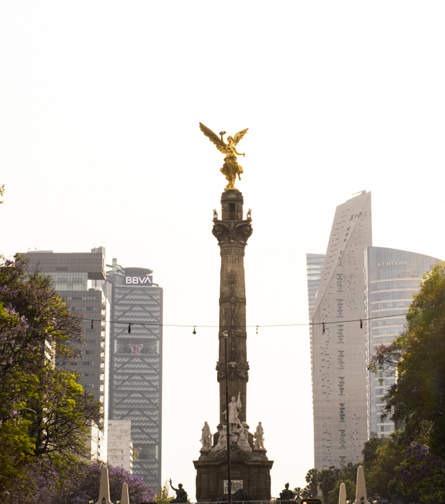 El Ángel de la Independecia, Lokasi : Mexico City. Foto : Cindypn