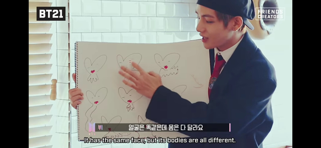 Pembuatan Tata BT21, "Anak" V BTS Super Gemas (749556)