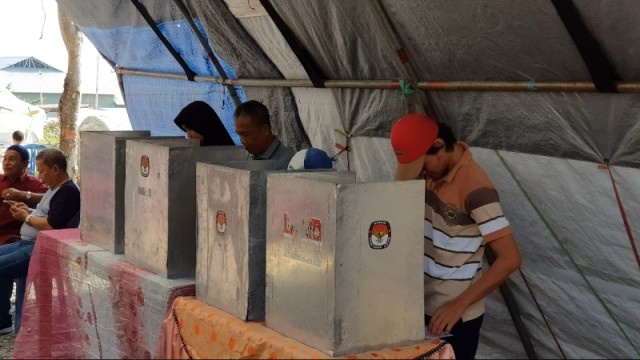 Ilustrasi: Pemilihan Umum 2019, di TPS 08 Selter Balaroa, Kelurahan Balaroa, Kecamatan Palu Barat, Kota Palu. Foto. Dok. PaluPoso