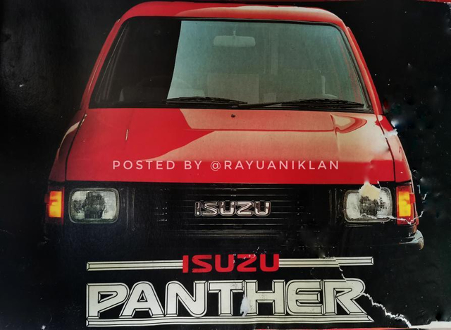 Isuzu Panther Generasi Pertama dengan Bodi Combat. Foto: dok. Rayuan Iklan