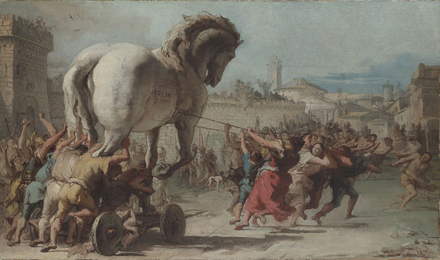 Kuda Troya, Muslihat Yunani Menghancurkan Troya (124845)