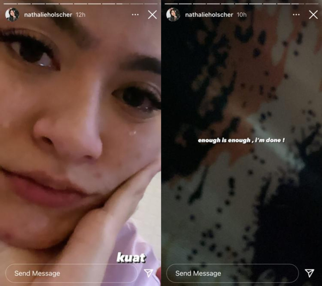 Hapus Foto-foto Sule, Nathalie Holscher Unggah Potretnya Sedang Menangis (3)