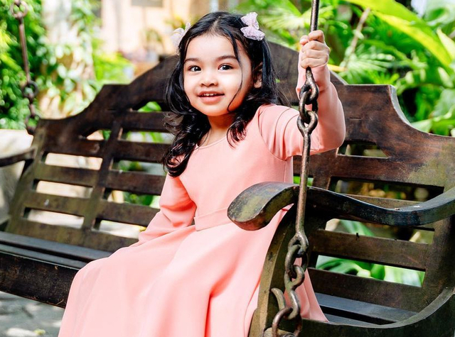 Anak pertama Siti Nurhaliza, Siti Aafiyah Binti Khalid. Foto: @ctdk