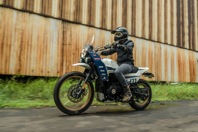 Royal Enfield Himalayan kustom bernuansa reli. Foto: dok. Royal Enfield Indonesia