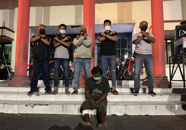 Pukuli Korban saat Rampas Motor, Kaki Pemuda di Surabaya Lumpuh Ditembak Polisi