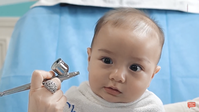 Potret Baby Air, Anak Irish Bella dan Ammar Zoni, saat Jalani Perawatan Wajah (48388)