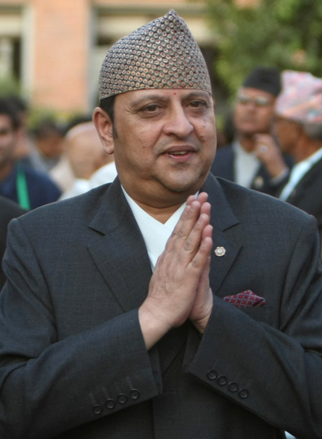 Eks Raja Nepal Gyanendra Bir Bikram Shah. Foto: PRAKASH MATHEMA / AFP