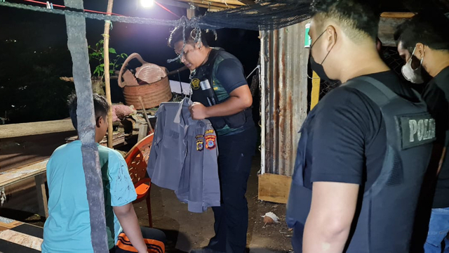 Polwan gadungan ditangkap di Minahasa, Sulawesi Utara.  Foto: Dok Polda Sulut