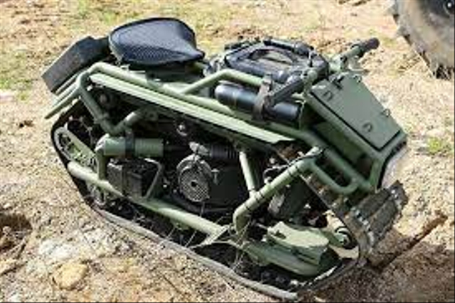 Hamyak, Skutik Rasa Tank dari Rusia, Bisa Digeber di Salju dan Lumpur! (34823)
