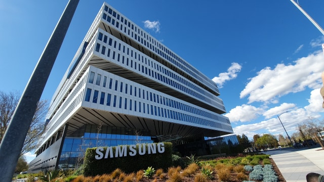 Pusat Riset Samsung di Silicon Valley yang dijepret Galaxy S10 Plus. Foto: Jofie Yordan/kumparan
