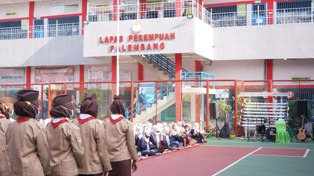 Foto: Peringatan Hari Kartini di Lapas Wanita Palembang (193556)