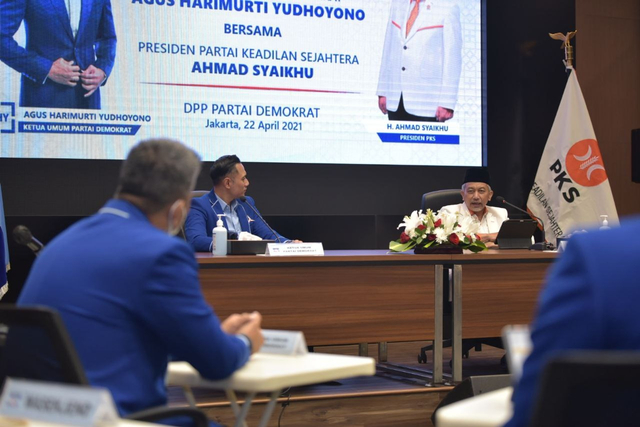 Presiden PKS Temui AHY, Bahas COVID-19 hingga Pemberantasan Korupsi (598028)