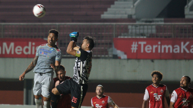 Persija vs Persib di Laga Final Piala Menpora Foto: ANTARA FOTO/Andreas Fitri Atmoko