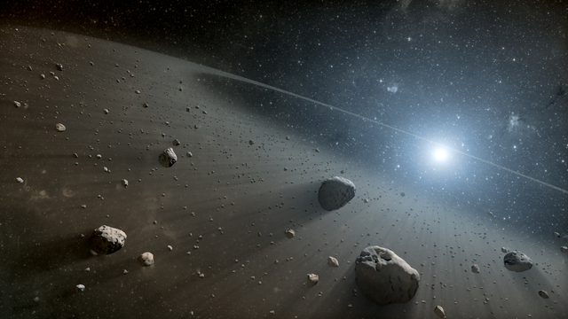 Sabuk asteroid. Foto: Nasa