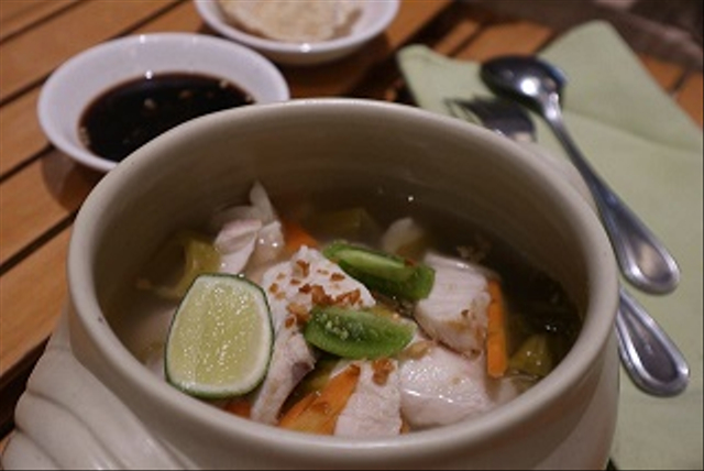 Sup ikan laut, selain lezat juga menyehatkan untuk menu berbuka puasa. Foto: Masruroh/Basra