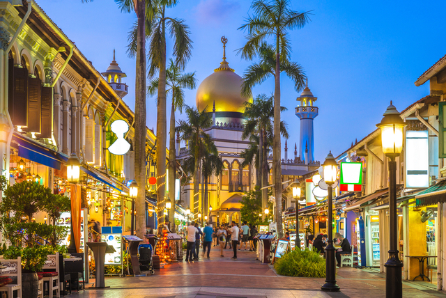 Kampong Gelam Singapura. Foto: Shutterstock. 