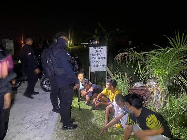 9 Remaja Di Palangka Raya Ditangkap Karena Terlibat Balapan Liar