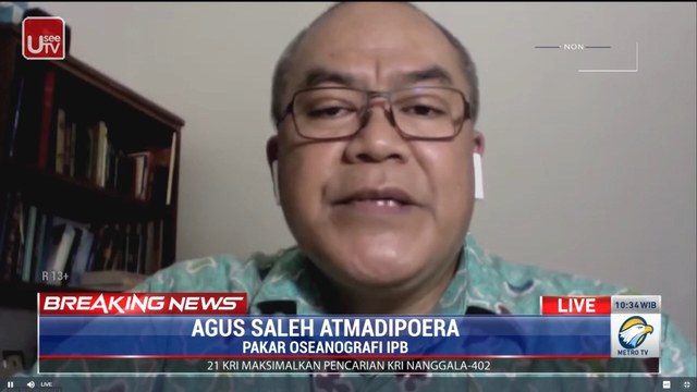 Pakar Oseanografi IPB University Beri Gambaran Pergerakan Kapal Selam Nanggala 402 di Dalam Laut