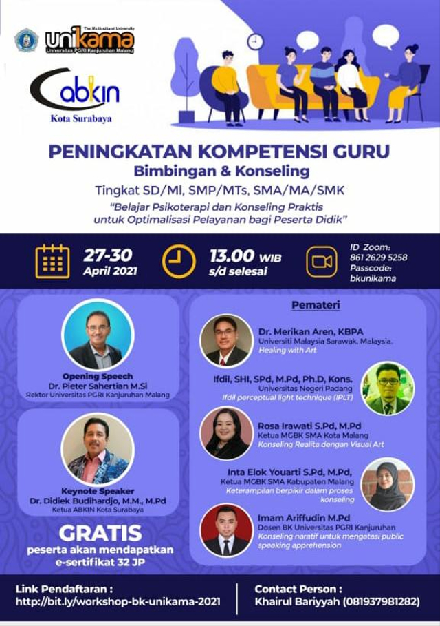 2.312 Guru BK Ikuti Diklat Online Peningkatan Kompetensi Bersama Unikama (692944)