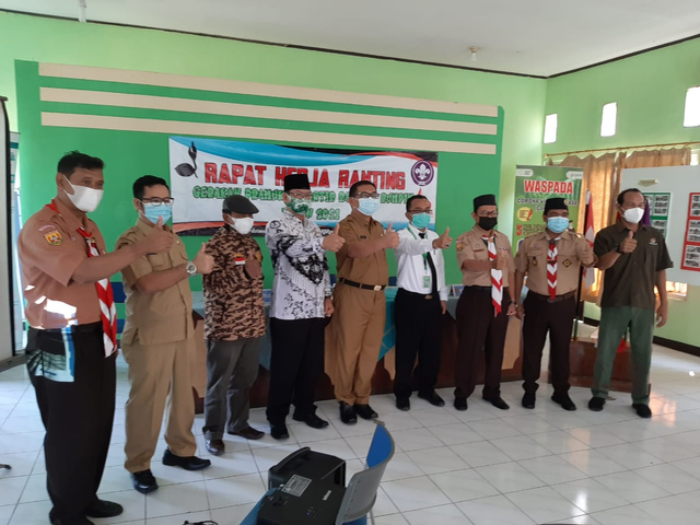 Rapat Kerja Ranting Rumpin. (Kominfo Kwarcab Bogor)