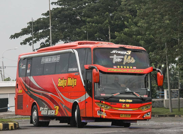 Bus PO Sedya Mulya. Foto: dok. Sedya Mulya