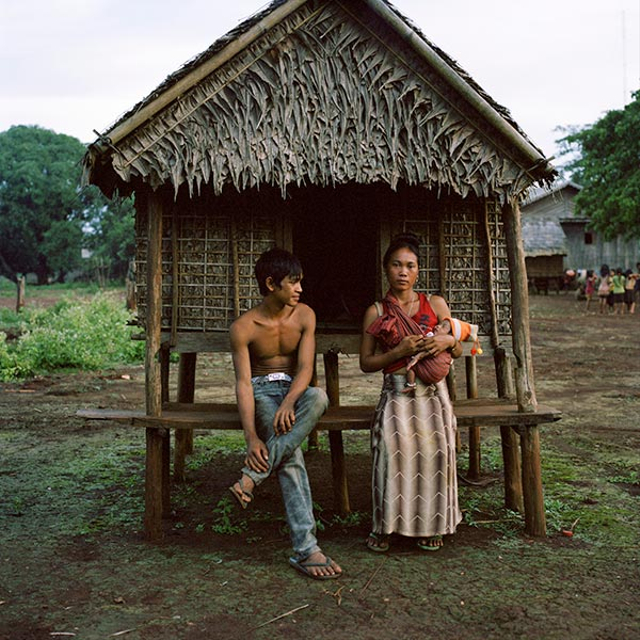 Ilustrasi Suku Kreung, Kamboja Foto: Wikimedia Commons