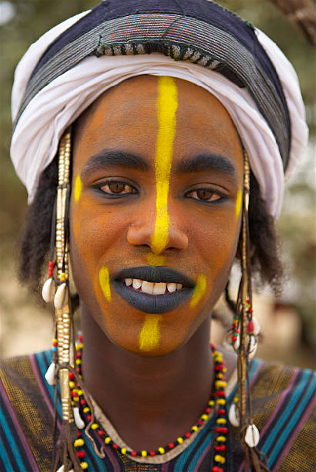 Gerewol suku Wodaabee. Foto: Getty Images 