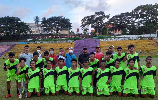 Kemenpora RI menghelat Bimbingan Teknis (Bimtek) sepak bola di Maluku, dari 27 hingga 30 April 2021. Foto: Kemenpora.