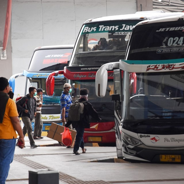 Ilustrasi mudik lebaran. Foto: ANTARA FOTO/Indrianto Eko Suwarso