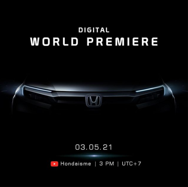 Peluncuran mobil baru Honda minggu depan. dok. Honda