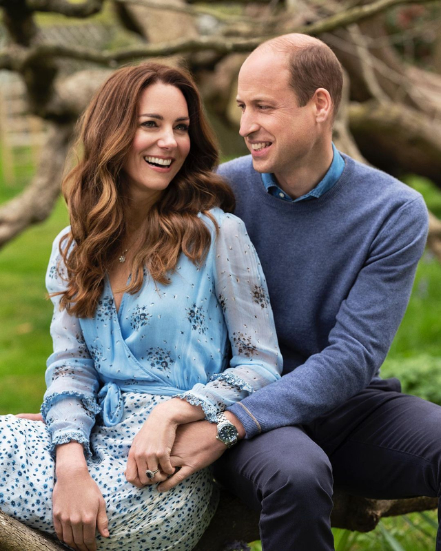 Pangeran William dan Kate Middleton rayakan ultah pernikahan ke-10. Foto: Instagram/@kensingtonroyal