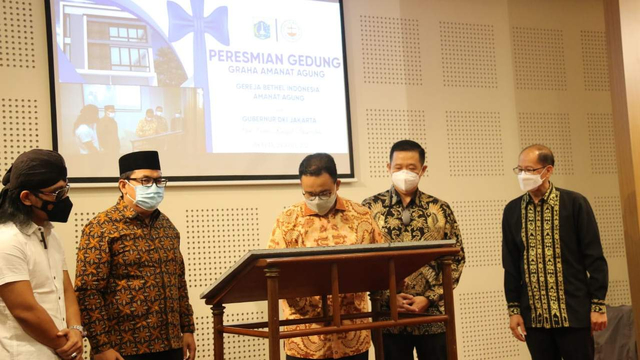 Setelah 37 Tahun, Anies Akhirnya Resmikan GBI Amanat Agung di Jakut (74507)