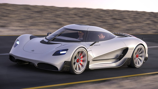 Hypercar Apricale. Foto: dok. Viritech