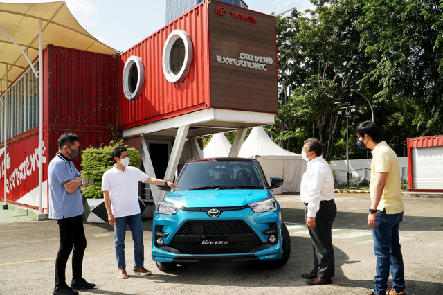 Toyota Raize resmi meluncur di Indonesia. Foto: dok. TAM