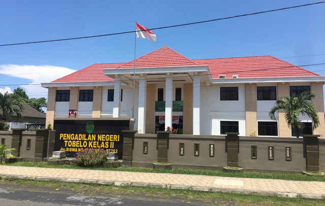 Kantor Pengadilan Negeri Tobelo, Halmahera Utara. Foto: Samsul Hi Laijou/cermat