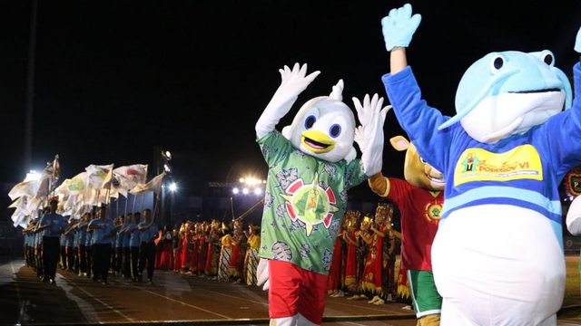 Ilustrasi: Pembukaan Porprov Jatim ke-6 tahun 2019, di Stadion Surajaya Lamongan. (foto: imam/beritabojonegoro)