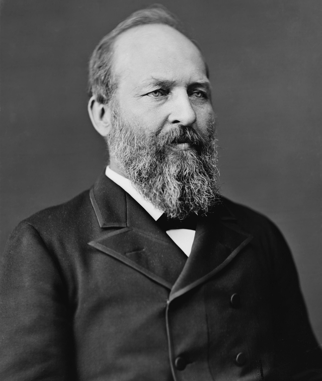  James A. Garfield. Foto: Wikimedia Commons