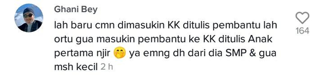 Anak Kandung Ditulis Pembantu di KK, Wanita Ini Bikin Ngakak Warganet (83015)