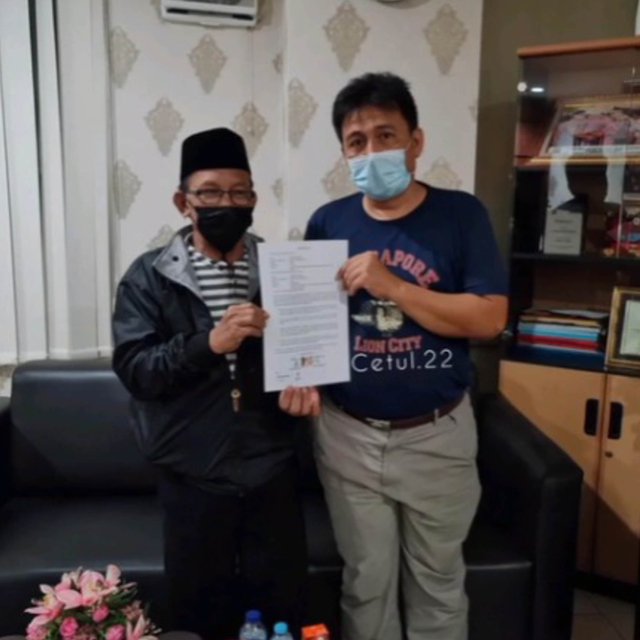 Kasus jemaah dibentak karena pakai masker di dalam masjid di Bekasi berakhir damai. Foto: Instagram @cetul.22