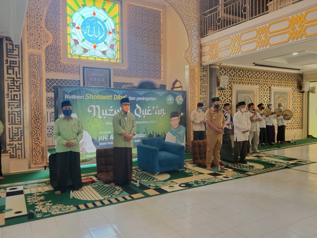 Unisma Diba' Peringati Nuzulul Quran bersama PWNU Jatim (38994)