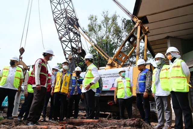 Restorasi Sungai Sekanak Lambidaro Palembang Dilanjutkan (97090)