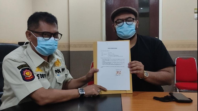 Pria yang Sebut Orang Bermasker Tolol Jadi Duta Prokes di Surabaya