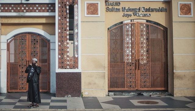 Masjid Agung Palembang Ditutup saat Idul Fitri (62336)
