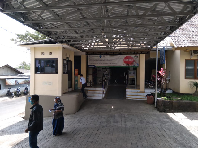 Rumah Sakit (RS) Hasta Husada Kepanjen tempat Eva dirawat. Foto: Rizal Adhi