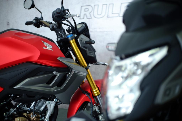 Tampilan shroud all new Honda CB150R. Foto: Bangkit Jaya Putra/kumparan