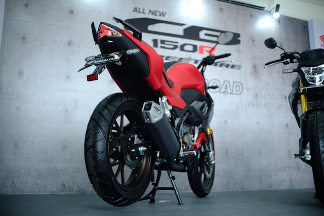 Tampilan belakang All New Honda CB150R. Foto: Bangkit Jaya Putra/kumparan