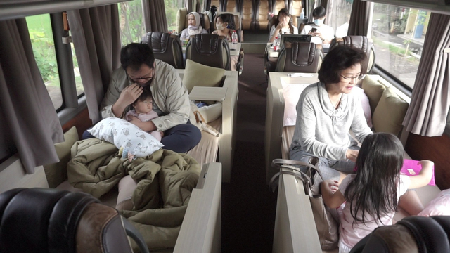 Kabin bus Trans Jaya. Foto: Dok. Istimewa
