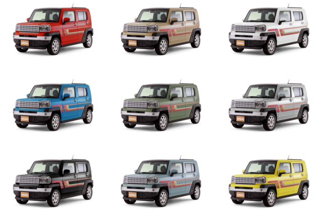 Daihatsu Taft Tampil Baru, Bergaya Retro 80-an (7758)