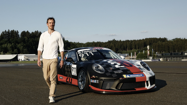 Michael Fassbender. Foto: dok. Porsche